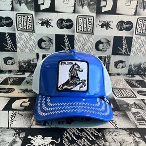 Authentic Goorin Bros Horsepower Horse "Stallion" Blue Hat (NWT)